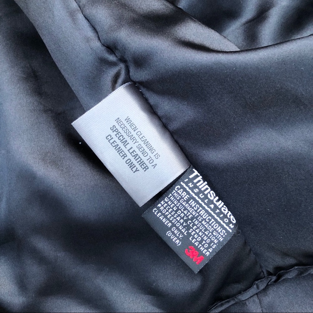 Wilson’s Leather Maxima Black Leather Jacket - Picture 6 of 7